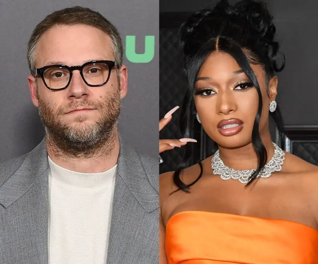 Seth Rogen Reveals He Smoked Weed With Megan Thee Stallion At Vanity Fair Oscar Party