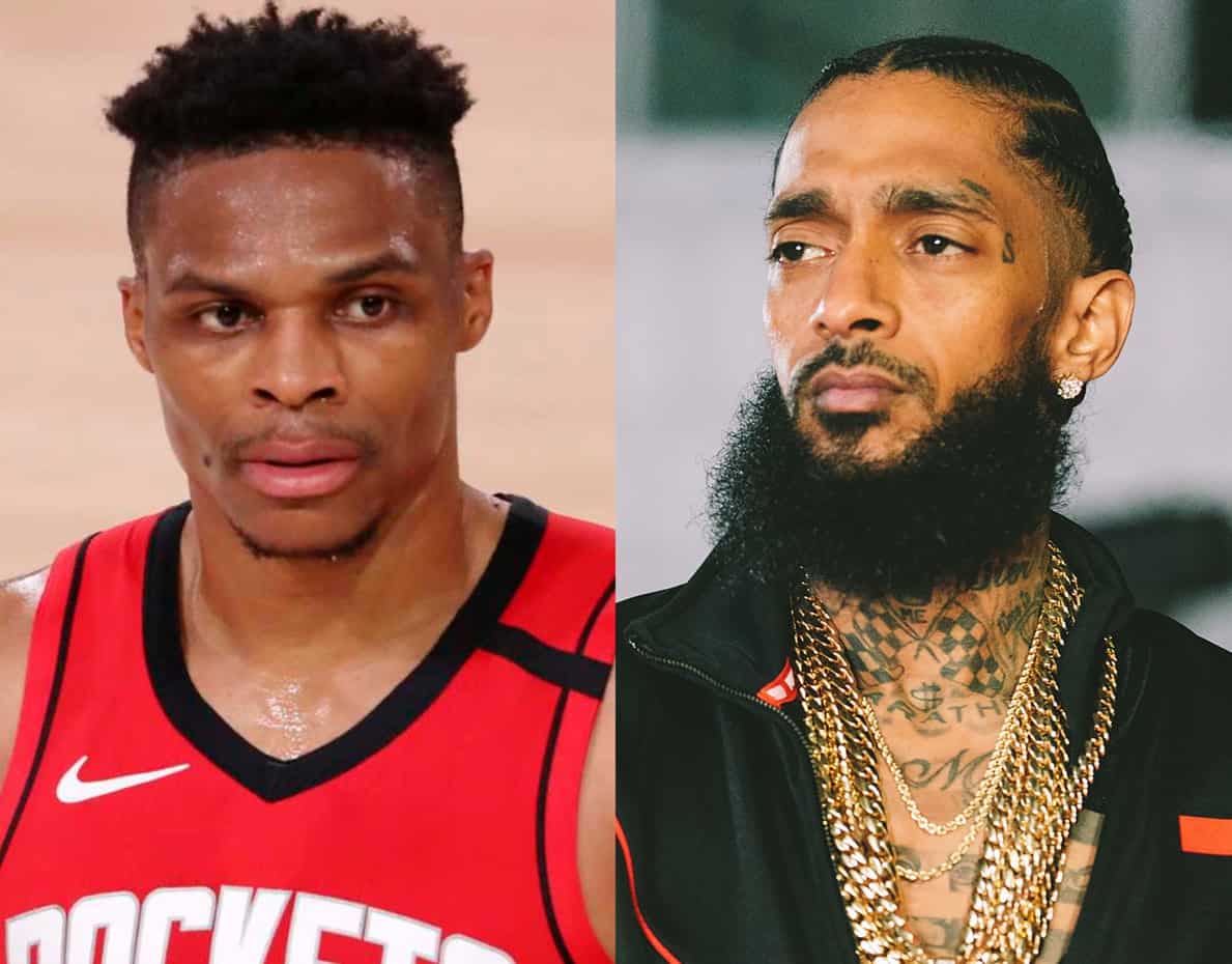 Russell Westbrook Picks Nipsey Hussle Over Eminem, Nas, Jay-Z As Greatest Rapper Of All Time
