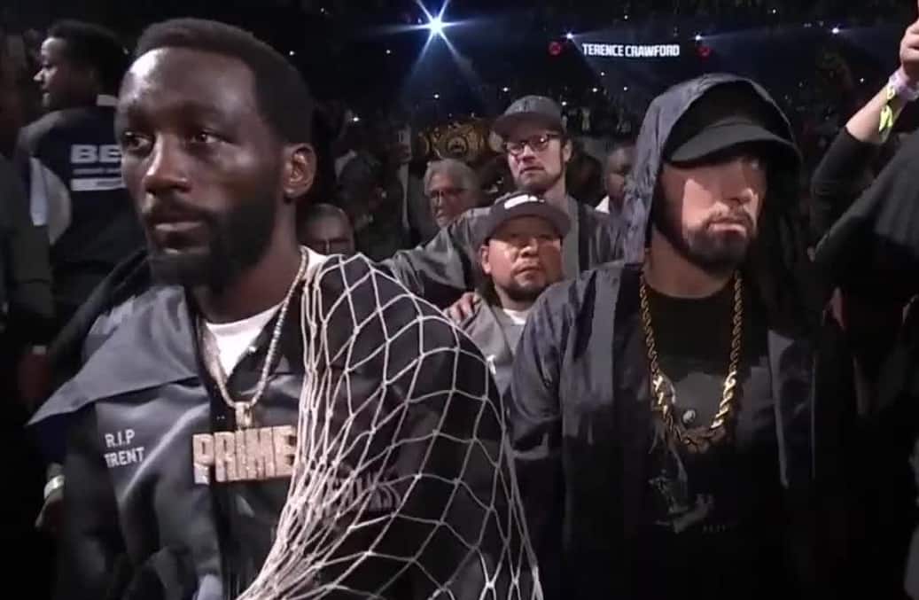 Eminem Walked Out Terence Crawford For Match Against Errol Spence