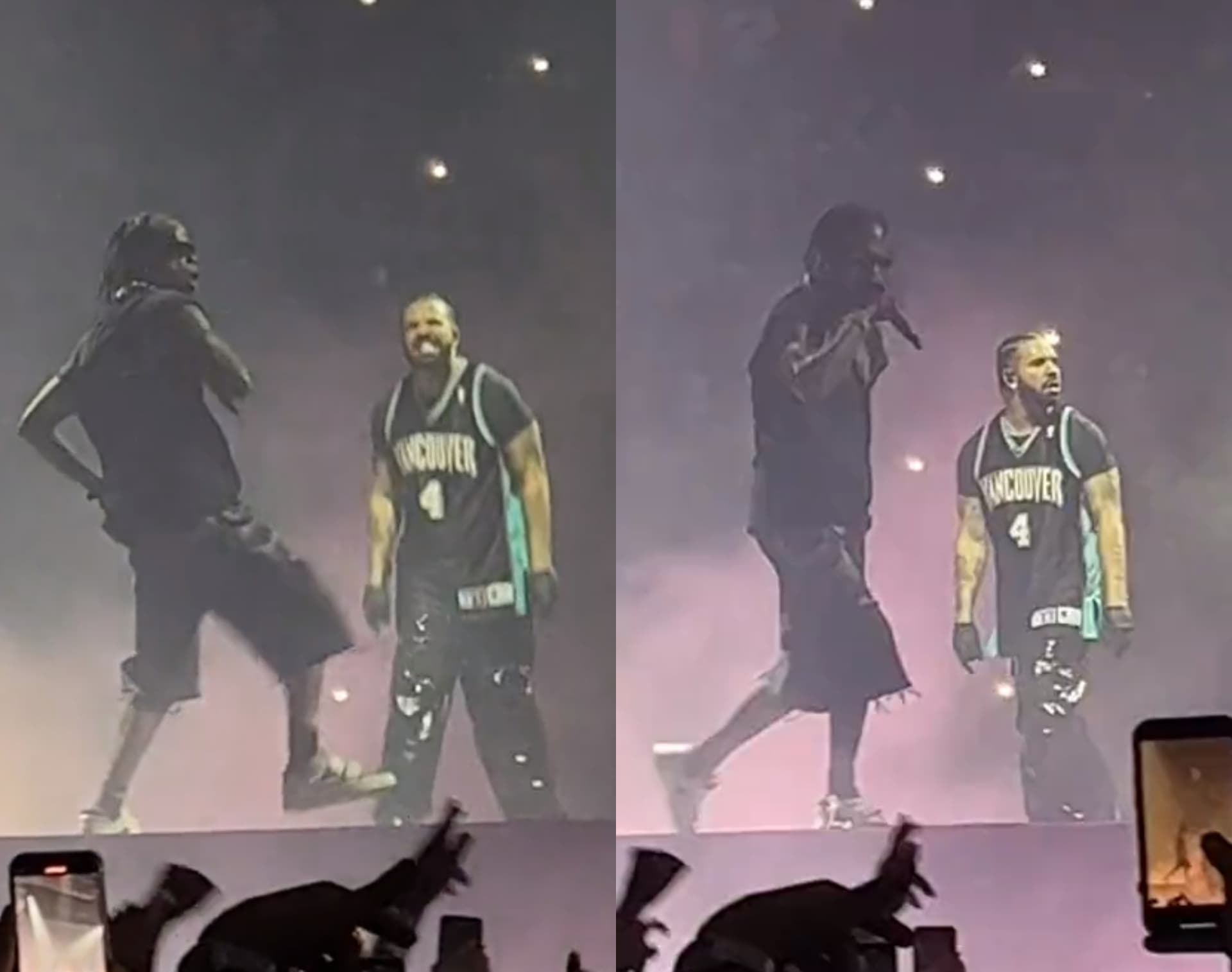 Drake Brings Out Travis Scott On It's All A Blur Tour, Performs Meltdown, Sicko Mode & More