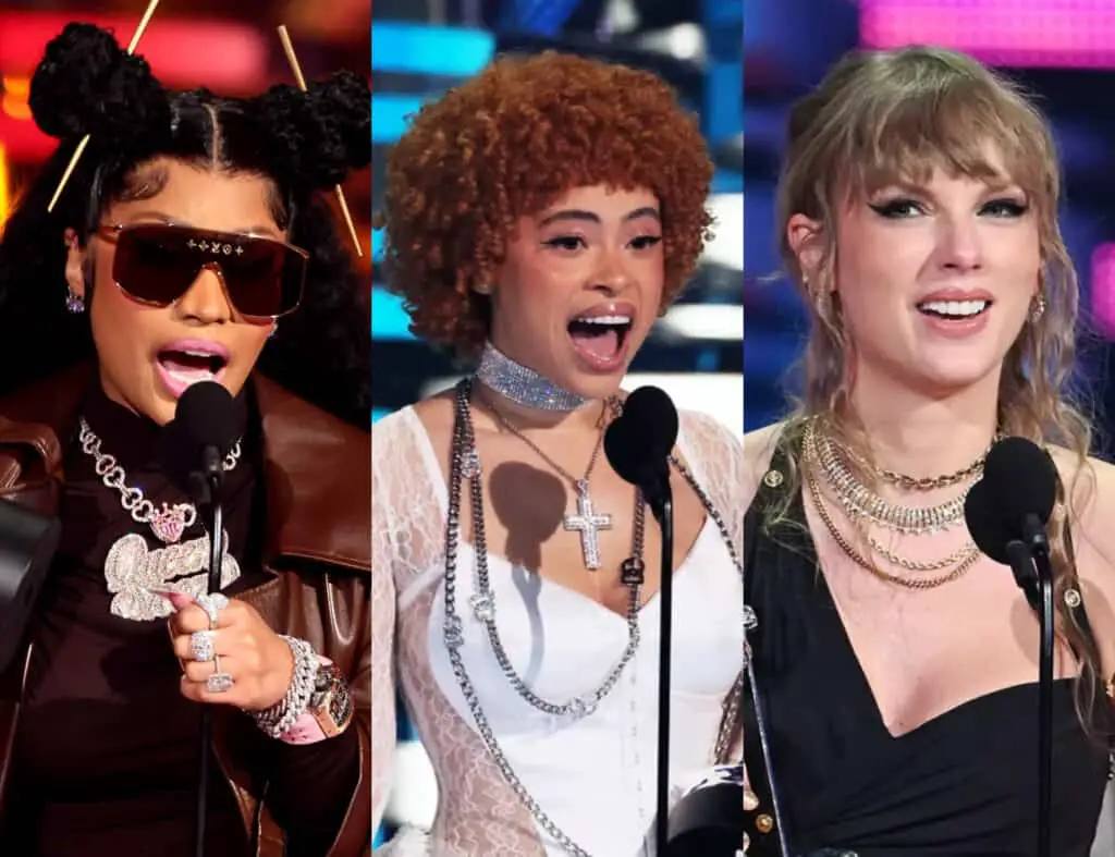 2023 MTV VMAs Nominees & Winners Taylor Swift, Nicki Minaj, SZA & More