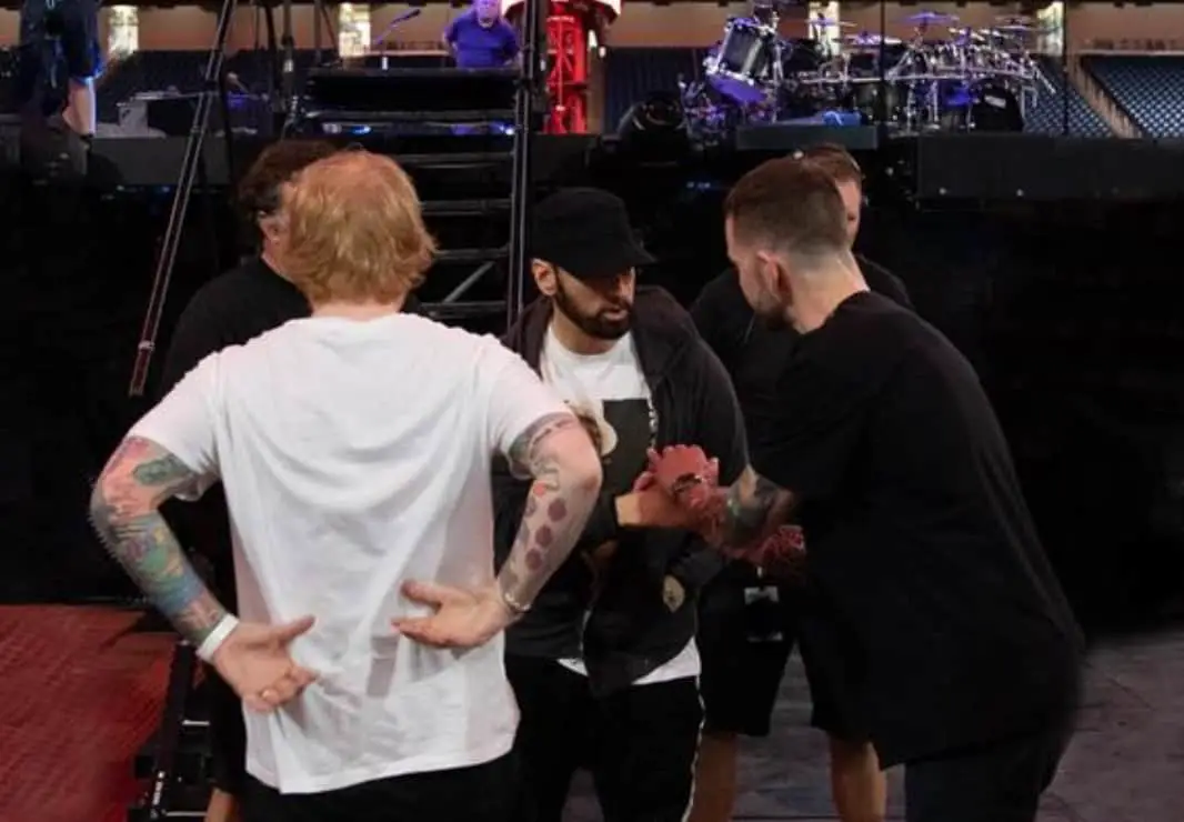 Ed Sheeran's Keyboard Player Ashton Miranda Reflect On Performing With Eminem