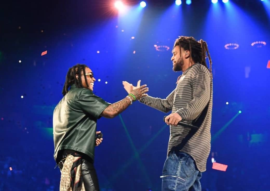 Lil Durk Brings Out J. Cole To Perform All My Life In Las Vegas