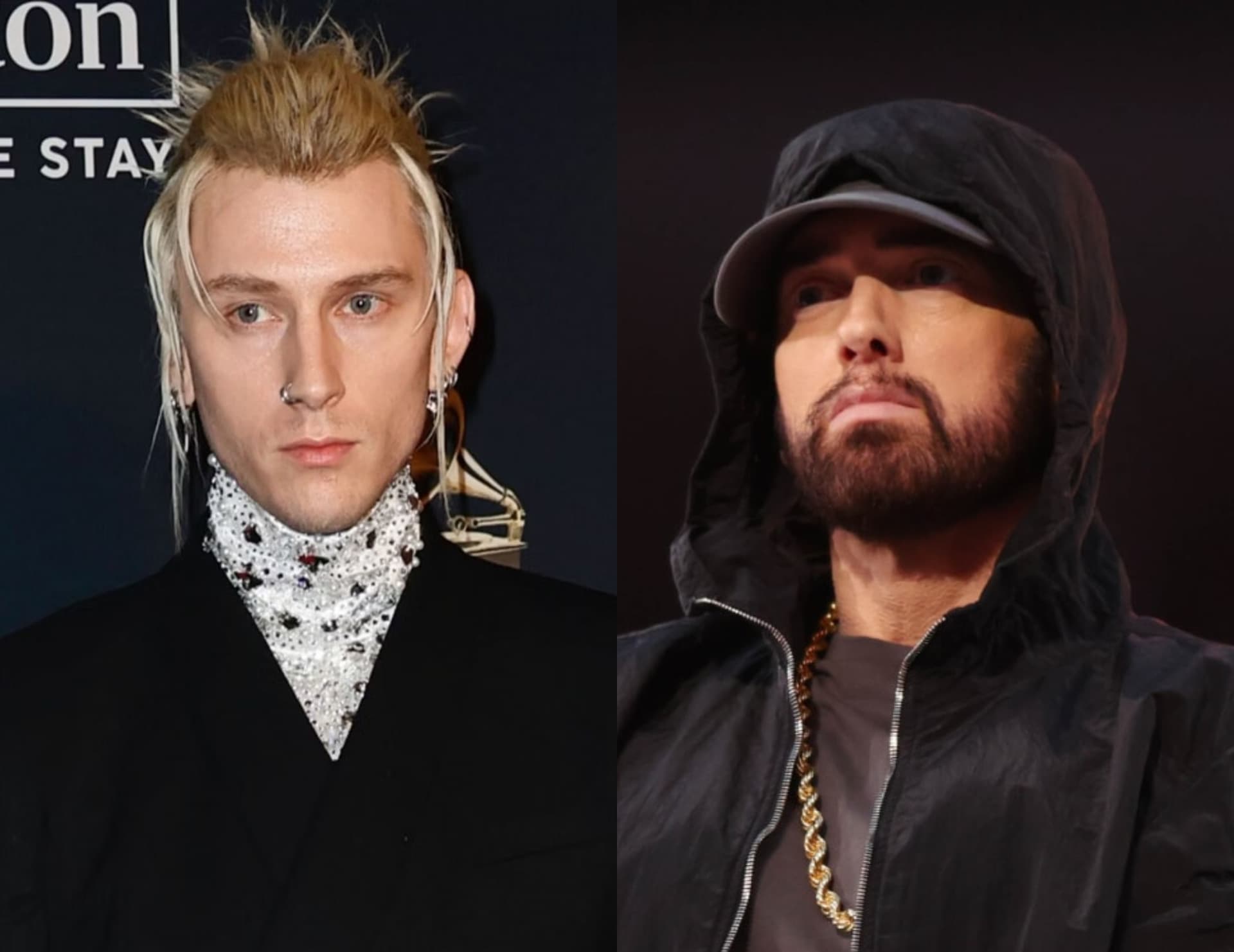 Machine Gun Kelly Celebrates 5 Years Of Eminem Diss Track Rap Devil