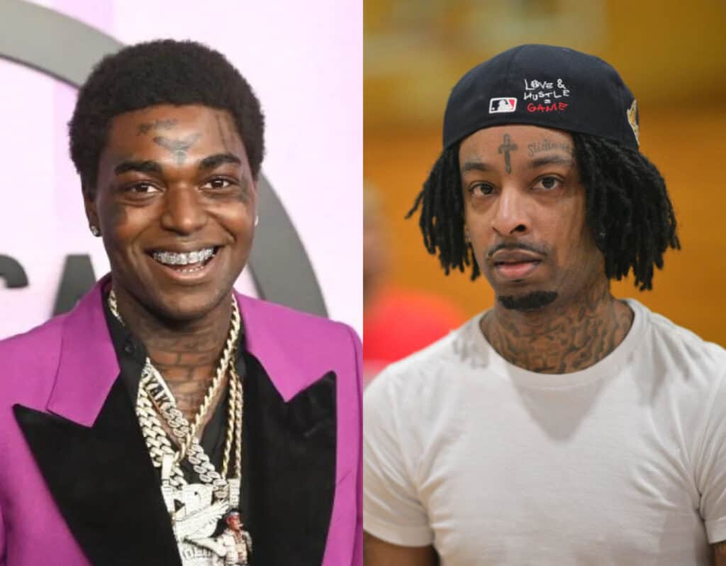 21 Savage Calls Kodak Black's Claims Cap That He Switched Up On Him After Drake Collab Album