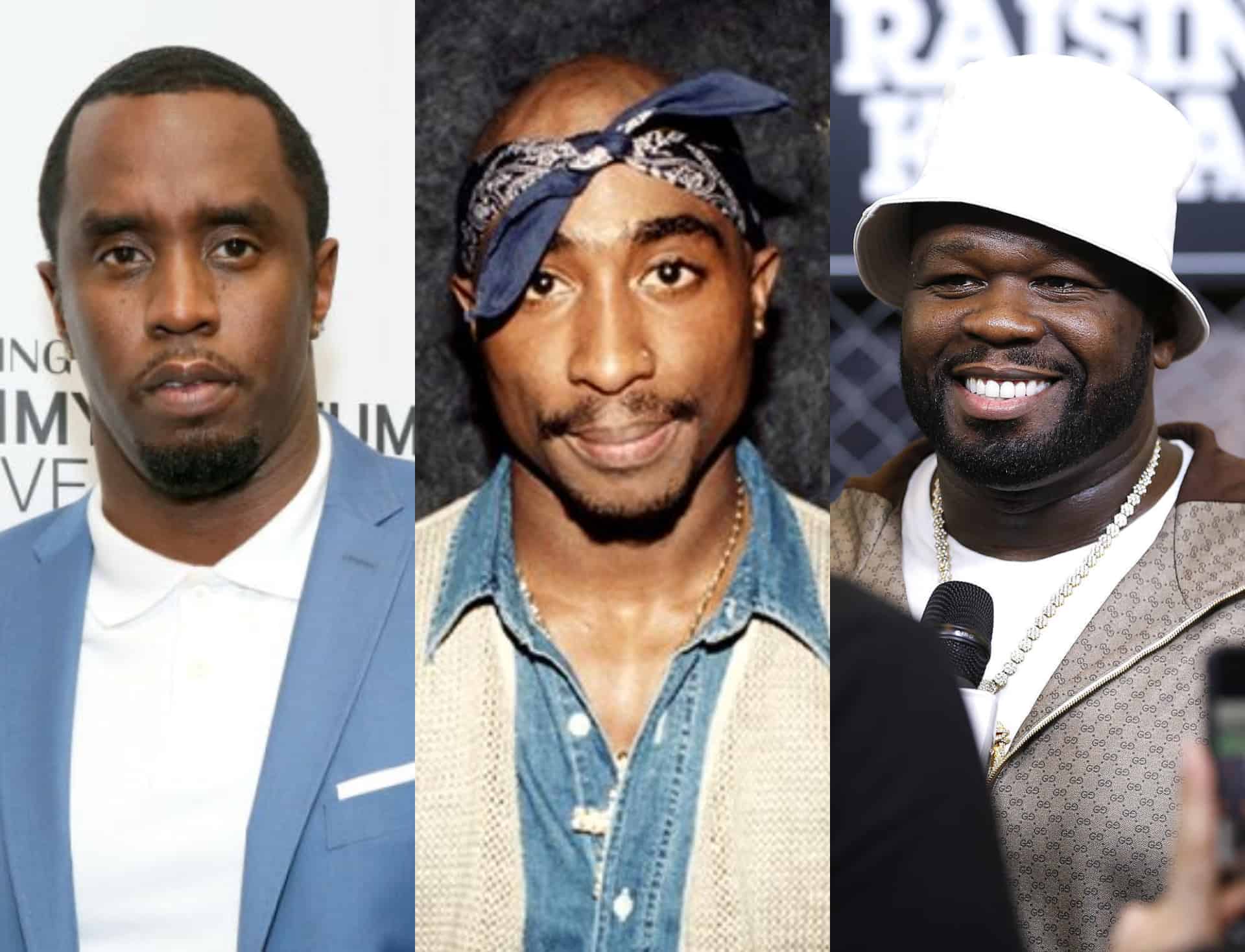 50 Cent Seemingly Says Diddy Was Behind Tupac's Murder