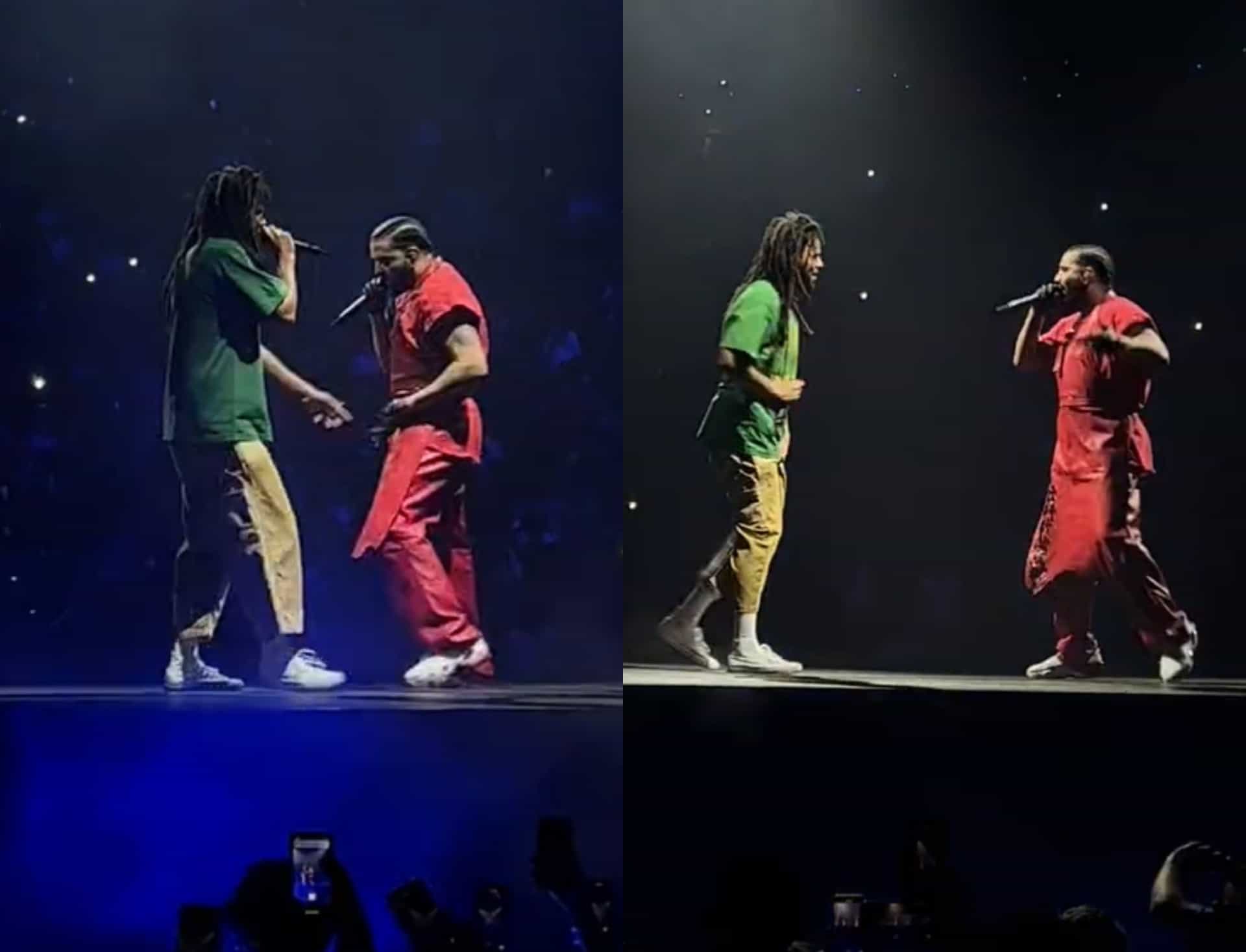 Drake Brings Out J. Cole In Toronto, Performs New Collab "First Person Shooter"