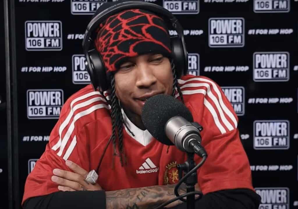 Watch Tyga Freestyle Over Doja Cat's Hit Paint The Town Red