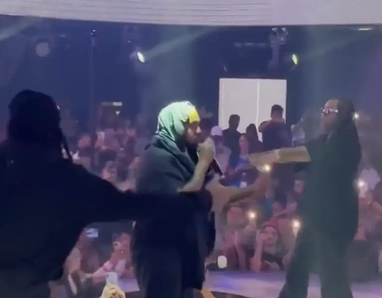 Kanye West, Ty Dolla Sign & Lil Durk Performs New Song Vultures In Dubai