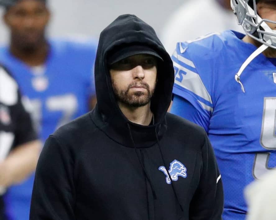 Eminem Is Still Trying To Figure Out How To Use Social Media As He Celebrates Detroit Lions' Victory