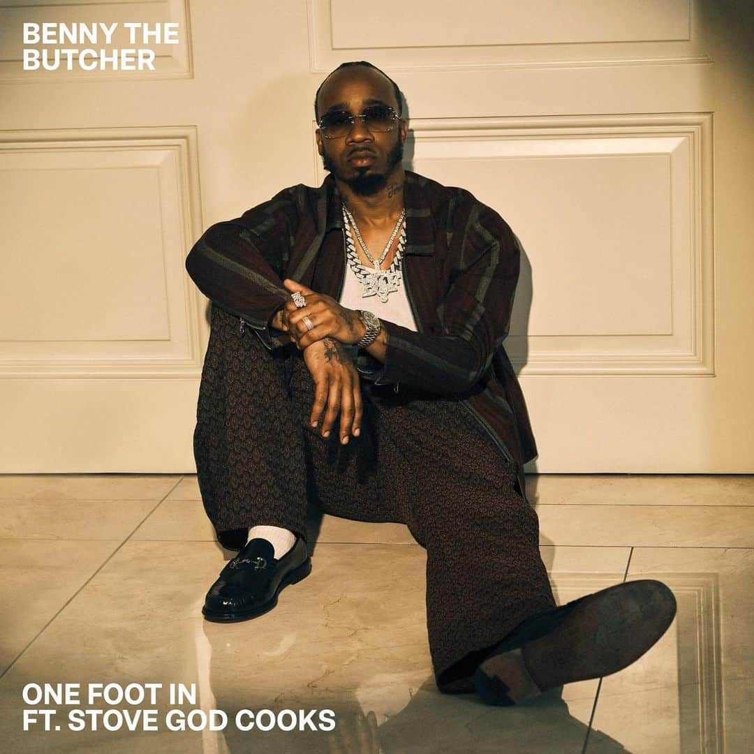 New Music Benny The Butcher - One Foot In (Feat. Stove God Cooks) (Prod. Hit-Boy)