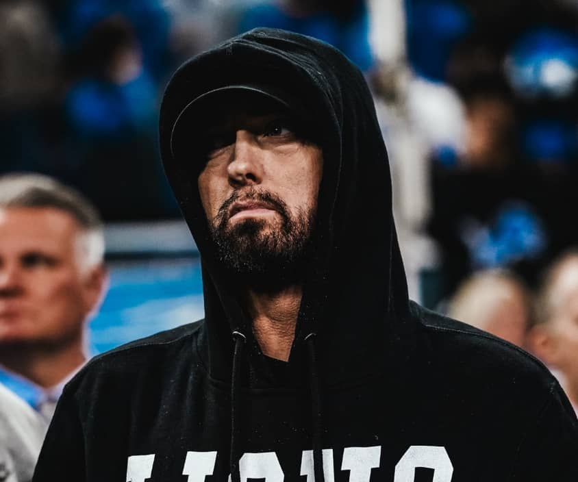 Eminem Reveals He's Working On New Music, Shows Love For Detroit Lions