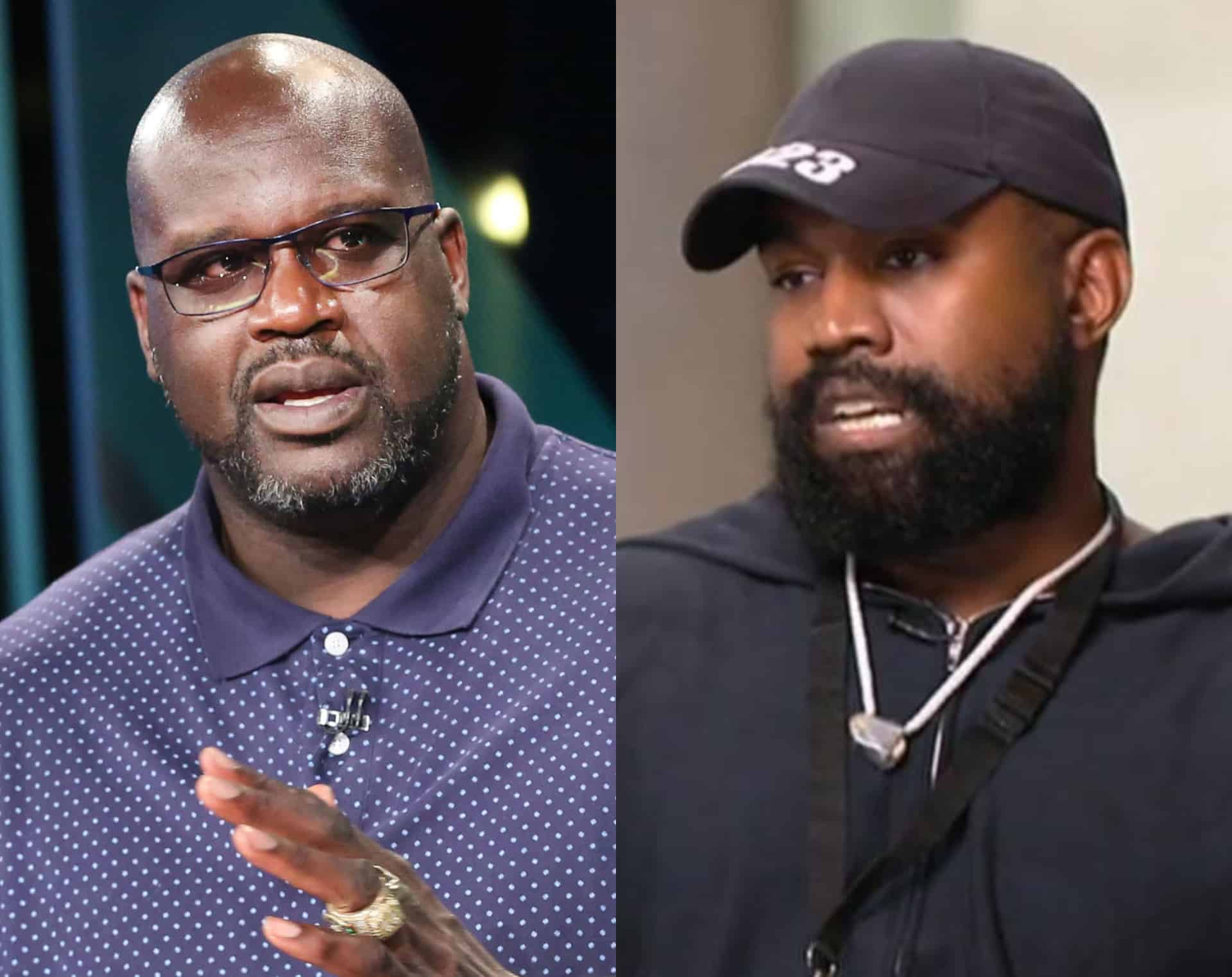 Shaquille O'Neal Fires Shots At Kanye West Stop Bihin And Snitchin