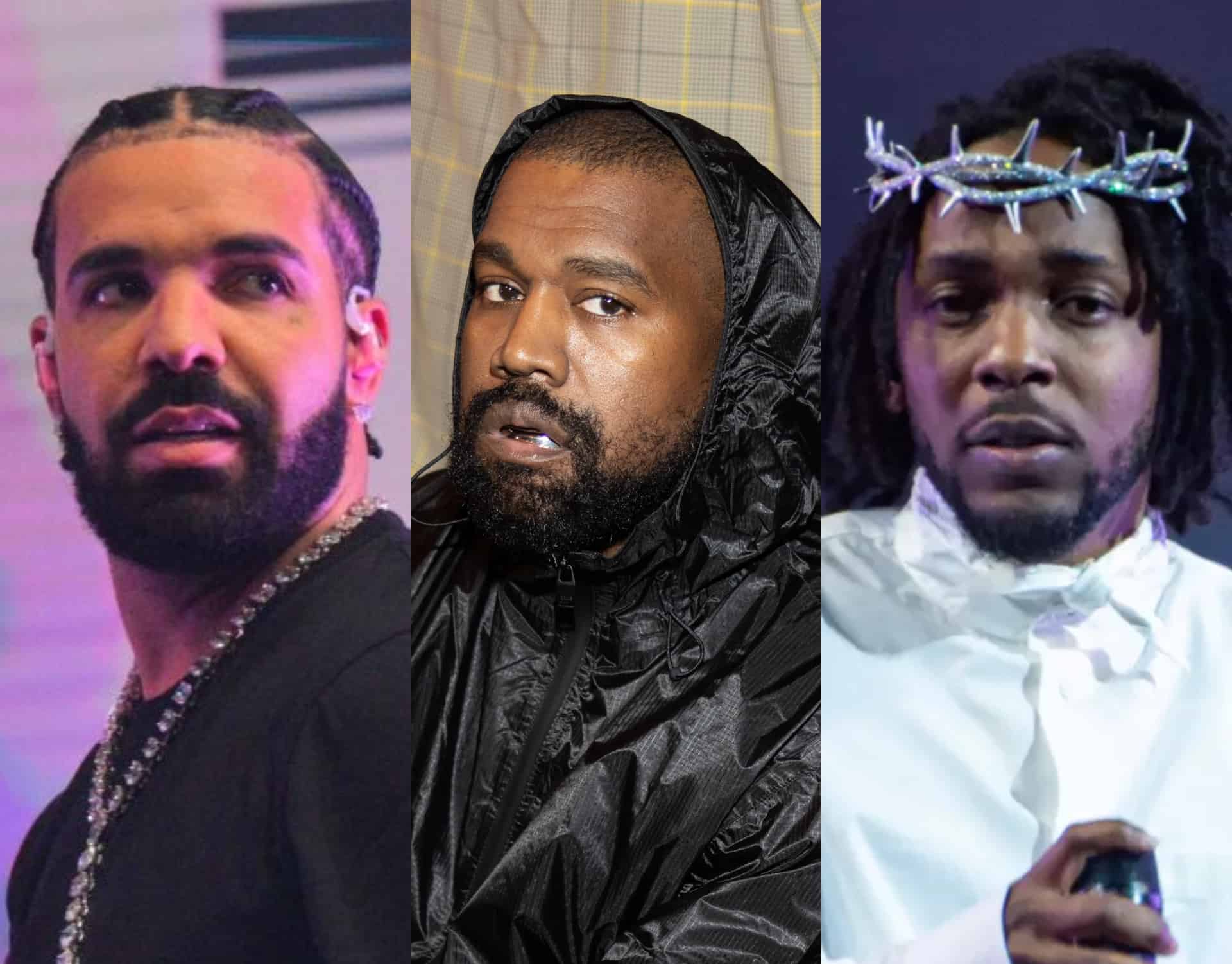 Kanye West Says He Washed Both Kendrick Lamar & Drake There Is Only One GOAT