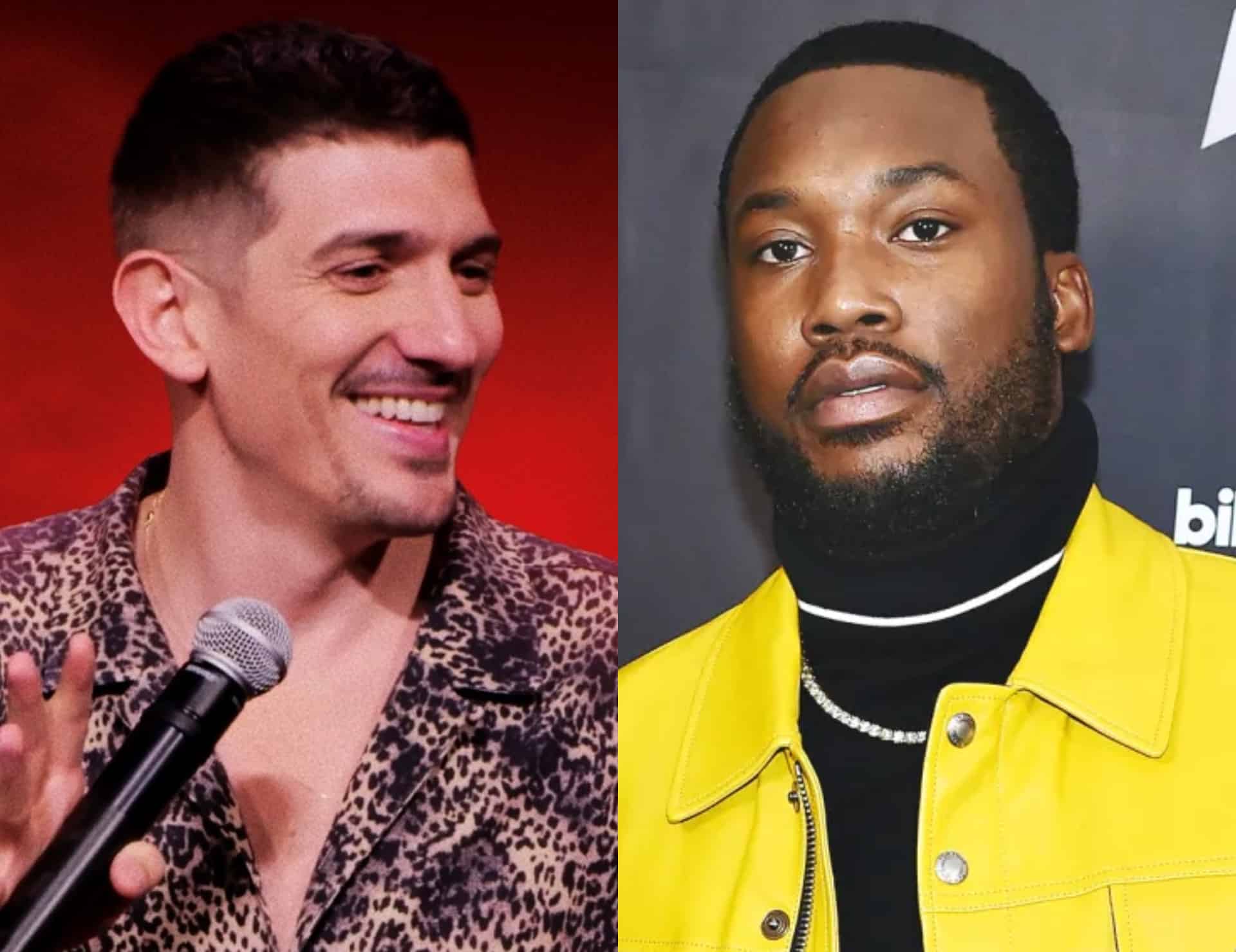 Meek Mill Reacts To Comedian Andrew Schulz's Gay Jokes On Him First Time I Laughed At Being Gay