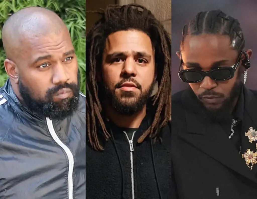 Kanye West Reacts To J. Cole's Apology To Kendrick Lamar Fk All That Puy Sht