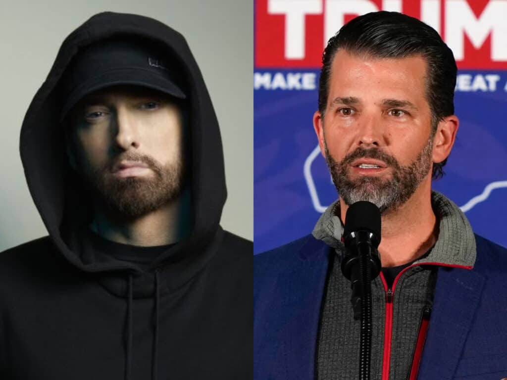 Donald Trump Jr. Makes Fun Of Eminem Over Alleged Election Statement