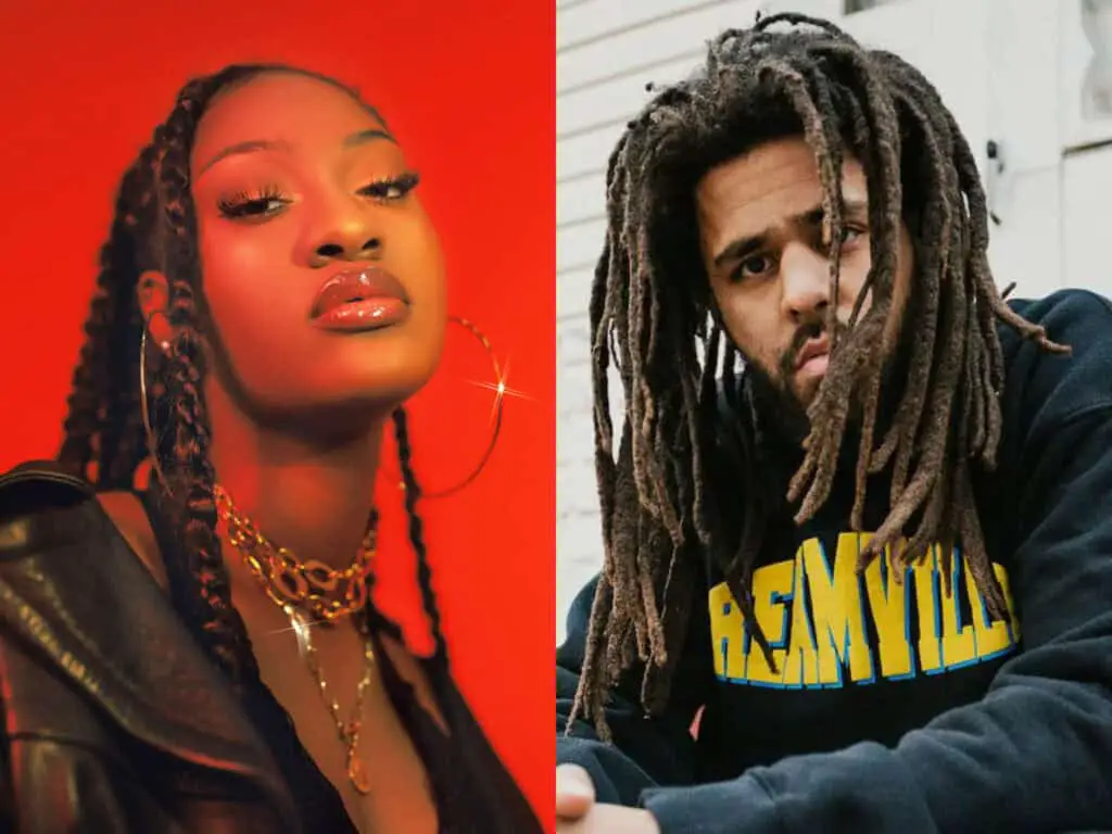 J. Cole Assists Tems' On New Song Free Fall Off Her Debut Album