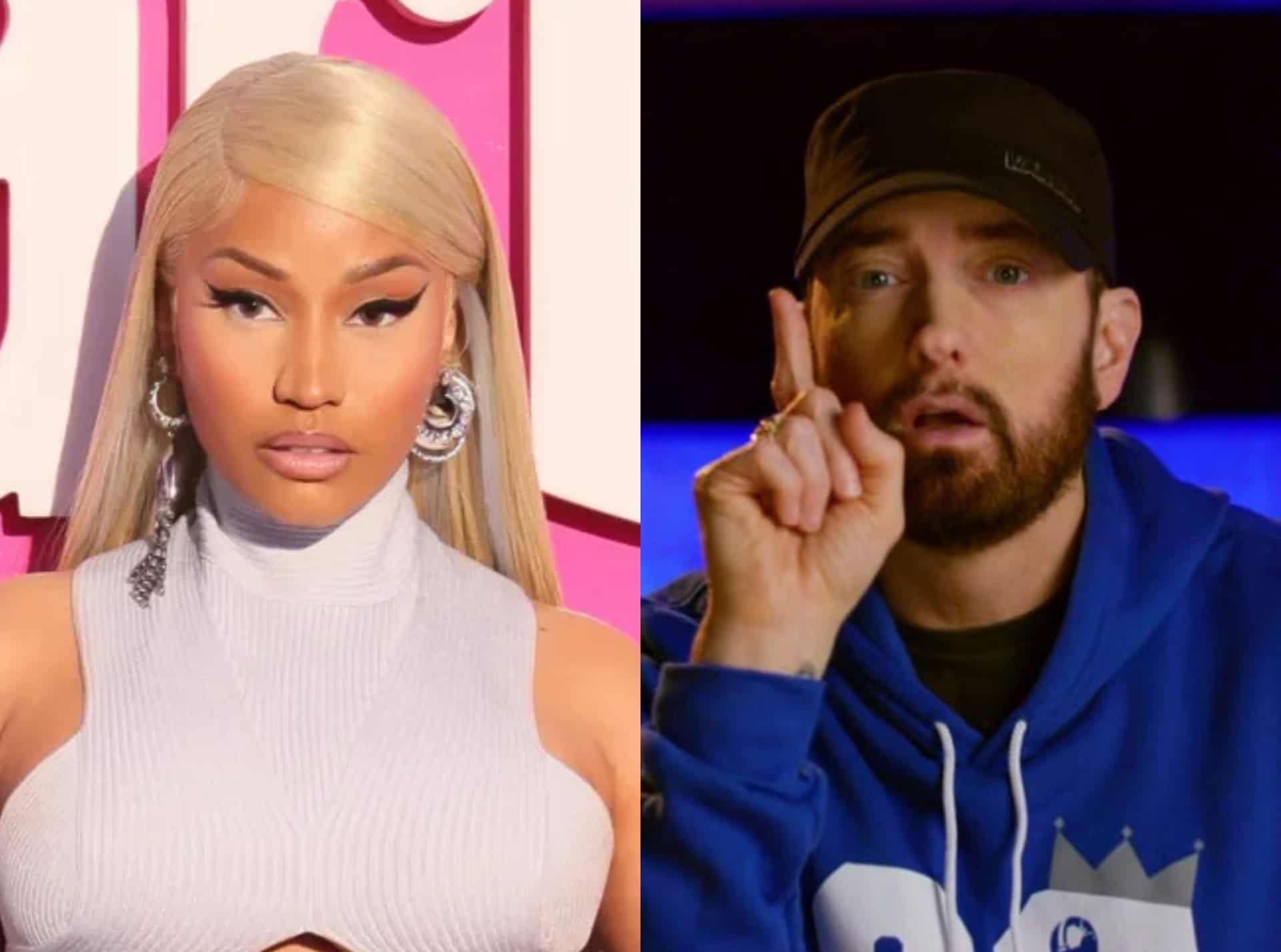 Nicki Minaj Praise 'Greatest Lyricist' Eminem, Ranks Him In Her Top 3