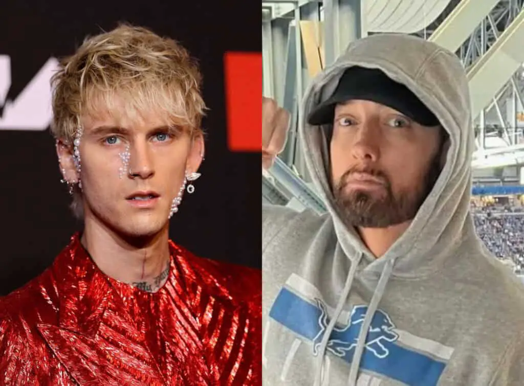 Machine Gun Kelly Seemingly Responds To New Disses From Eminem