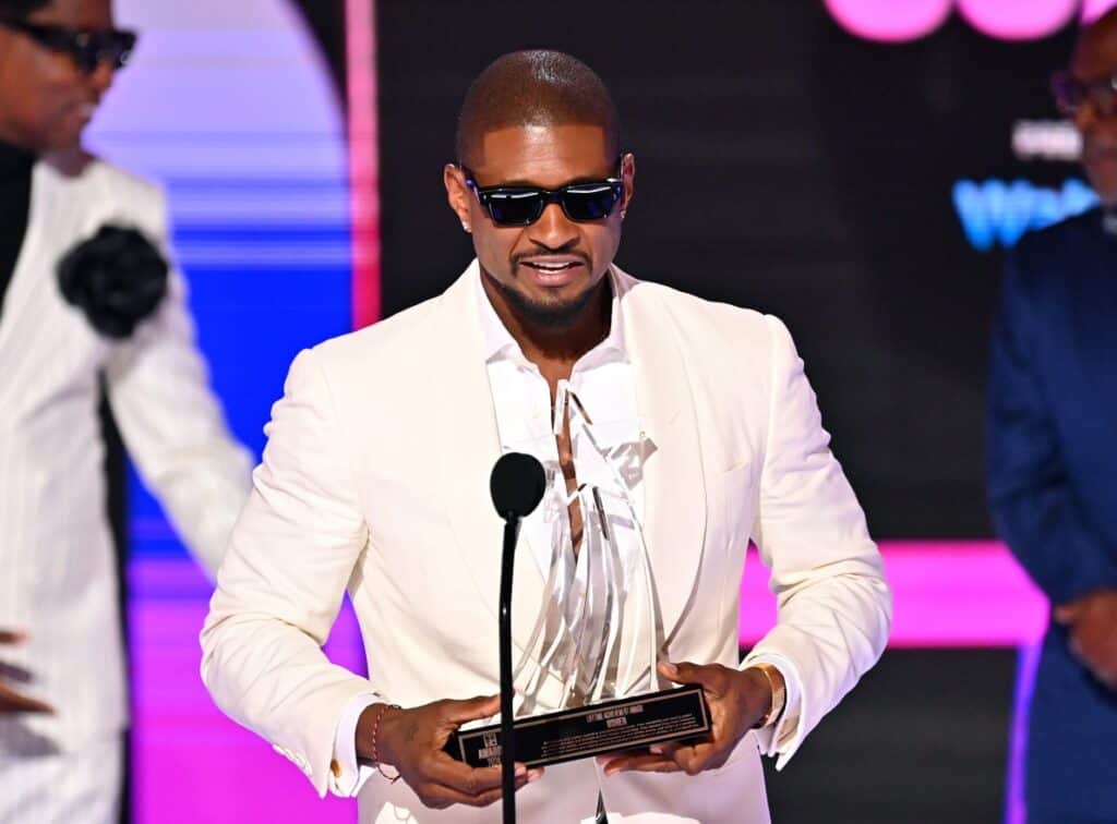 Usher Honored With Lifetime Achievement Award at BET Awards 2024