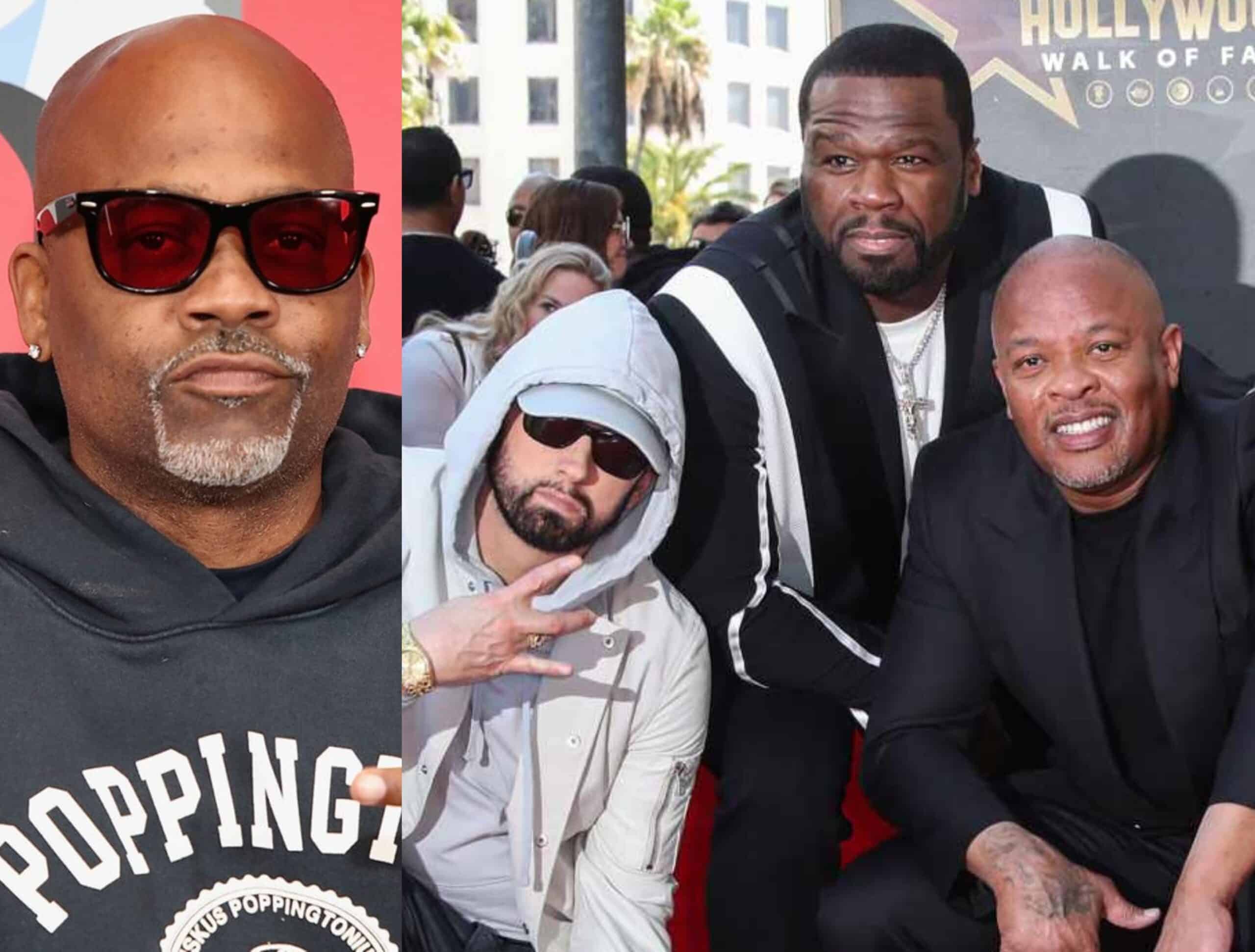 50 Cent Recalls Damon Dash's Unimpressed Reaction To His $1M Deal With Eminem & Dr. Dre