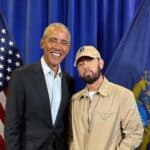 Eminem Introduces Barack Obama At Kamala Harris' Election Rally In Detroit