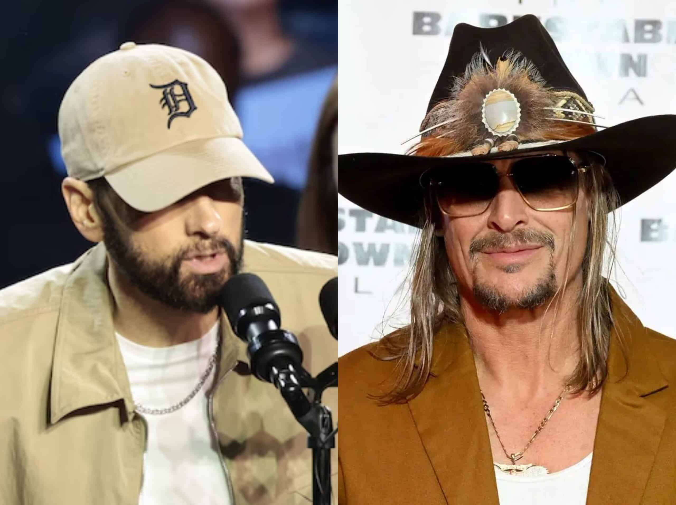 Eminem & Kid Rock Shouts Out Each Other Despite Political...