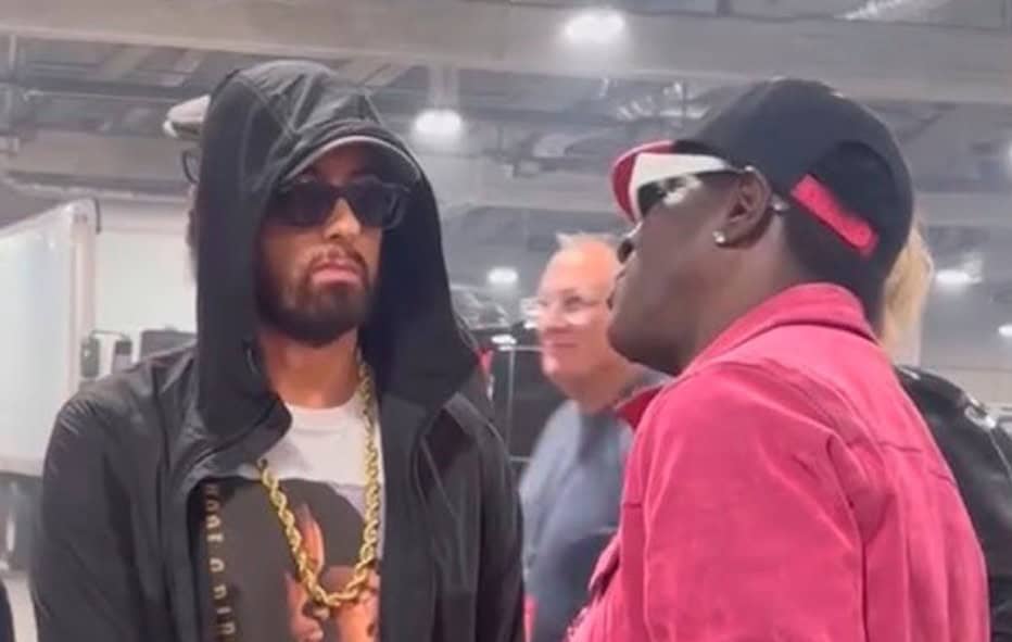 Flavor Flav Shares Video Of Recent Meeting With Eminem Best Battle Rapper