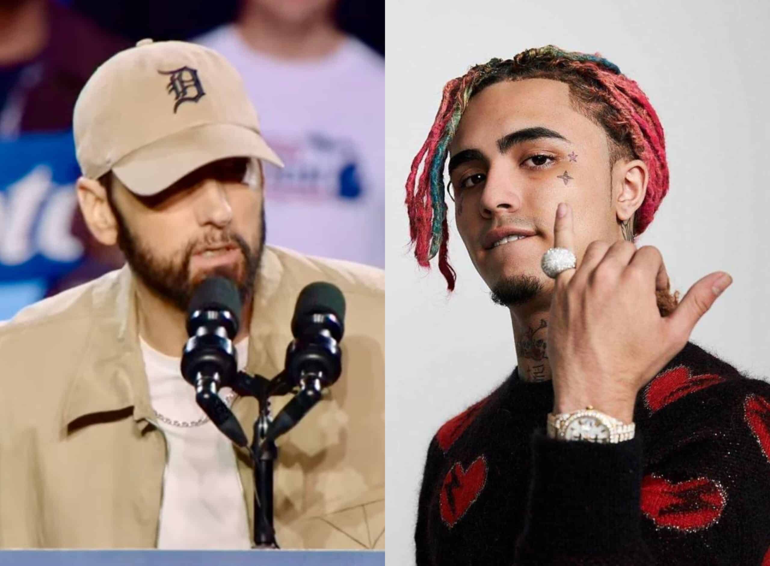 Lil Pump Fires Shots At Eminem For Endorsing Kamala Harris In 2024 Presidential Campaign