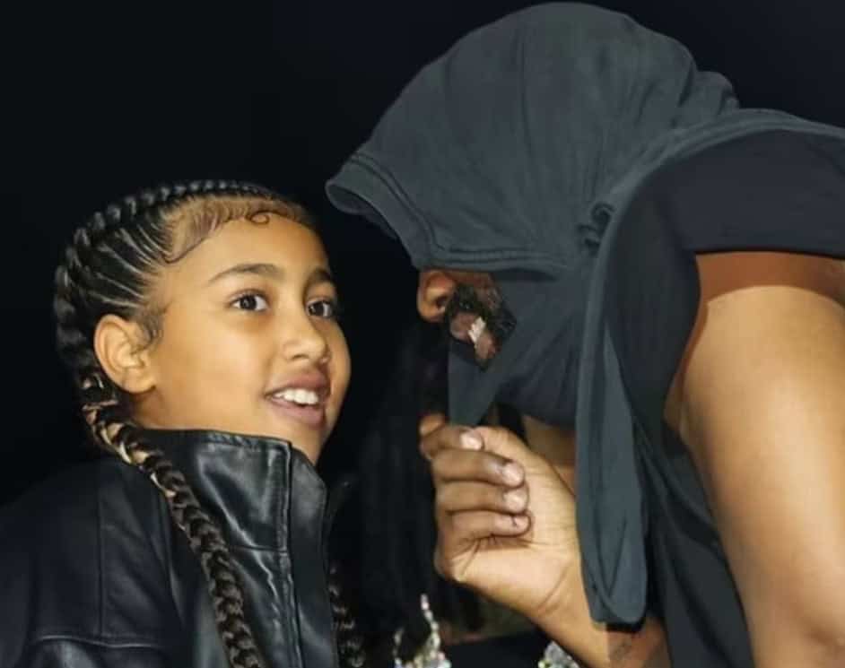 Kanye West Records Music With Daughter North West She Asked Me To Make Beats