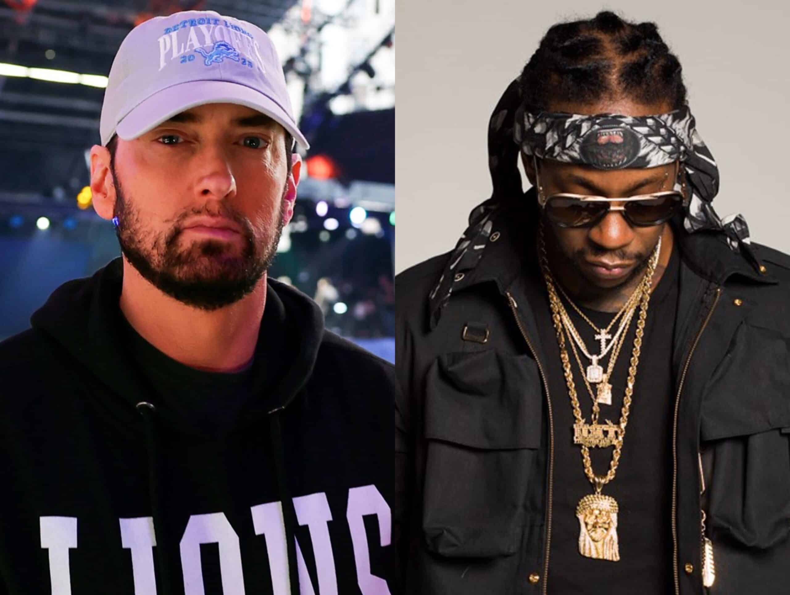 2 Chainz Reveals He Was Banned From Smoking Weed During Studio Session With Eminem