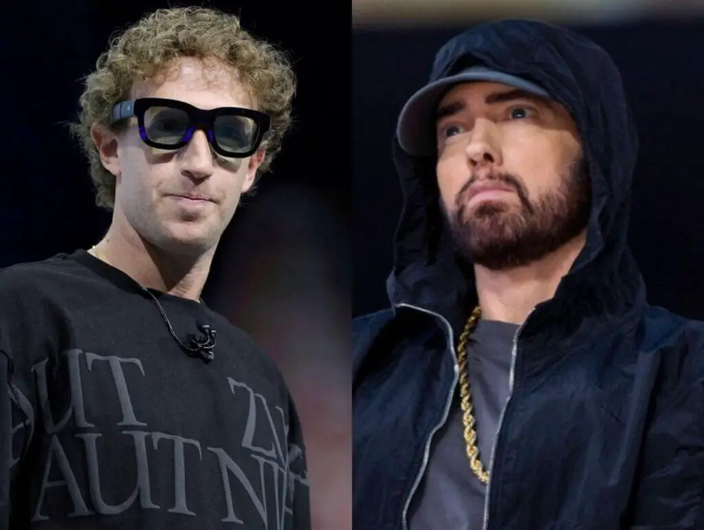 Eminem's Company Files $109 Million Copyright Lawsuit Against Mark Zuckerberg's Meta