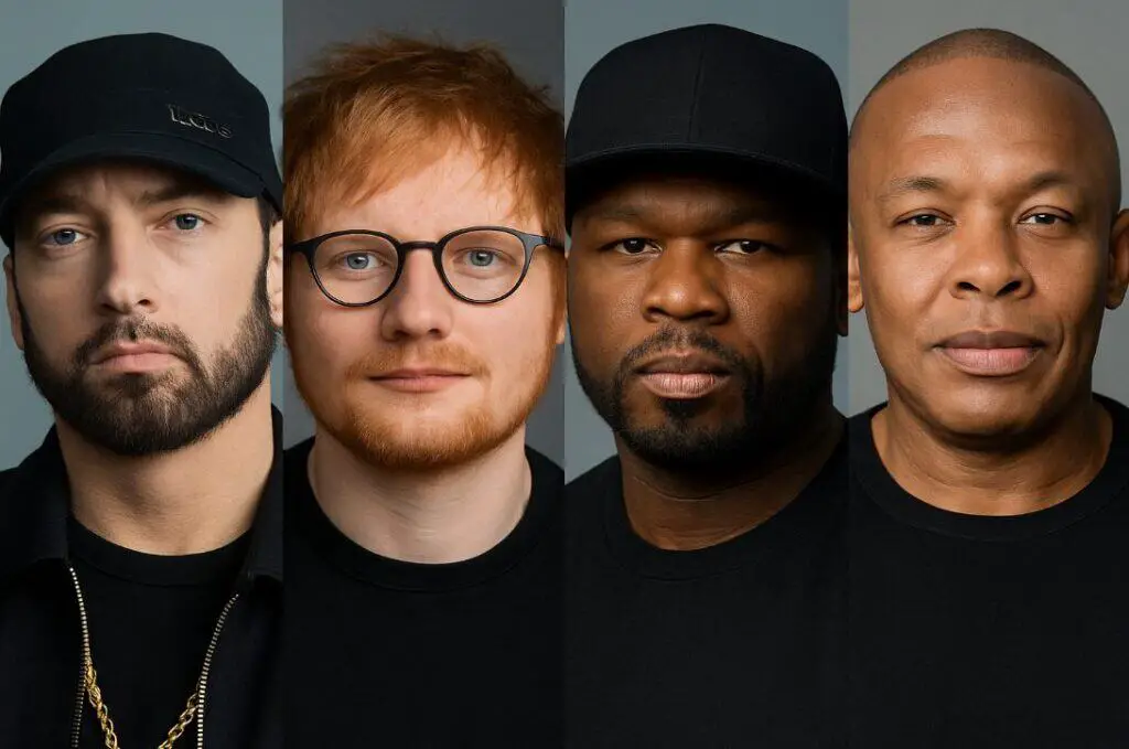 Ed Sheeran Reveals His Favorite Rap Albums; Names Eminem, 50 Cent & Dr. Dre's Projects