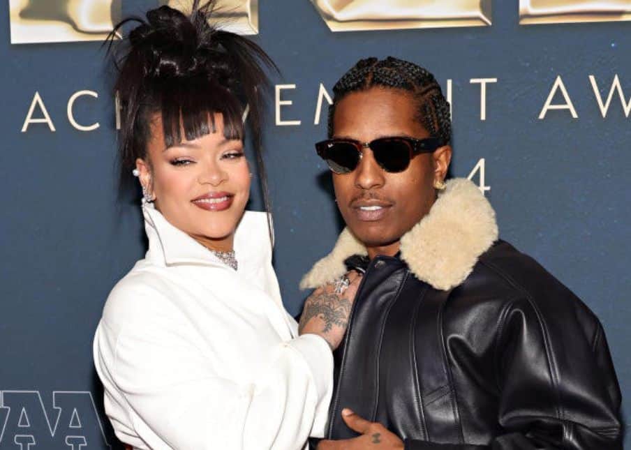 Rihanna Celebrates ASAP Rocky’s Don’t Be Dumb Album Debuting at No. 1 on Billboard