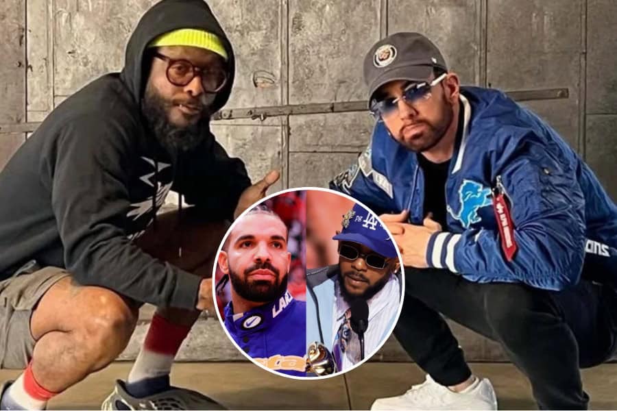 Eminem Was Watching Kendrick Lamar vs Drake Closely… Here’s What Royce Da 5’9” Revealed