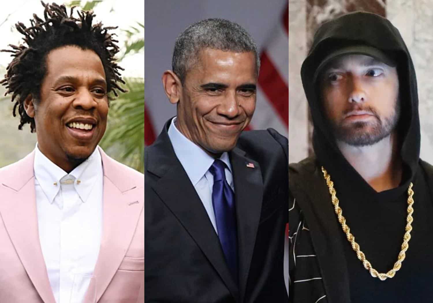 Barack Obama Says Eminem & JAY-Z Helped Him Prepare For Debates