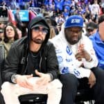 Eminem And 50 Cent Reunite At Pistons Vs Cavaliers Game 5 In Detroit